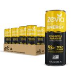 Zevia Zero Calorie Energy Drink, Pineapple Paradise, 12 Fl Oz (Pack of 12) - Image 7